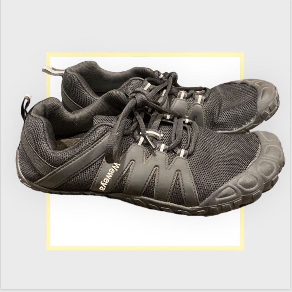Weweya Barefoot Shoes Men Minimalist Running Cross Training Shoe Size 8